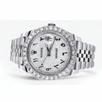 Datejust 126300 "Iced Out Arabic Dial"