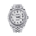 Datejust 126300 "Iced Out Arabic Dial"