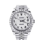 Datejust 126300 "Iced Out Arabic Dial"